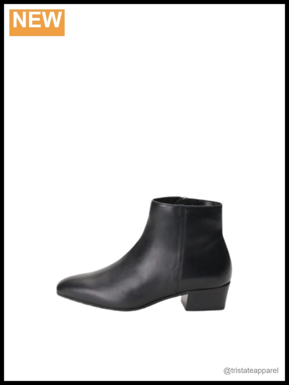Aquatalia Fuoco Ankle Bootie Leather Zip Water Resistant